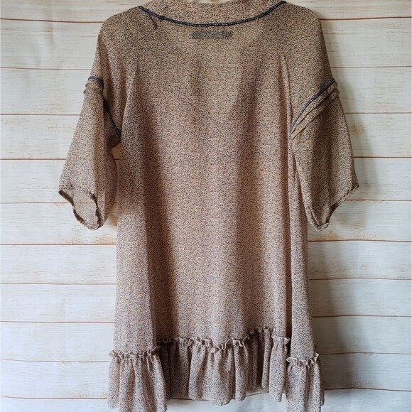 Patterson J. Kincaid Sheer Embellished Coverup/Dress/Tunic - Picture 8 of 11